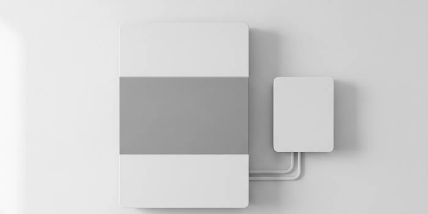 Home battery energy storage unit installed alongside a solar inverter in Singapore